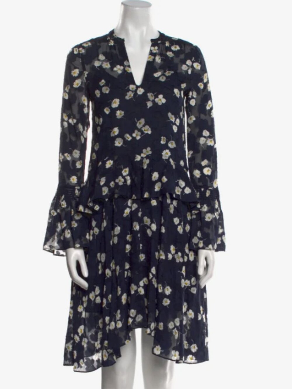 Derek Lam 10 Crosby  Silk Mini Dress